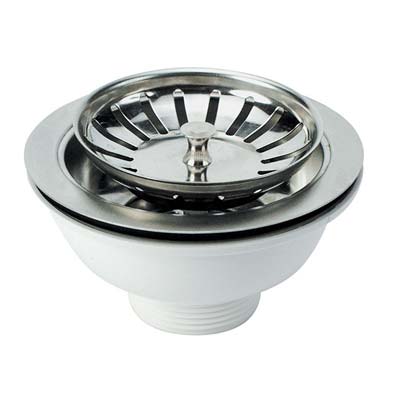 Pilettone Basket Lavello Inox 2 Pz