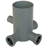 Pozzetto Wc Scarico 3 Ingressi + 1 Uscita 2 Pz