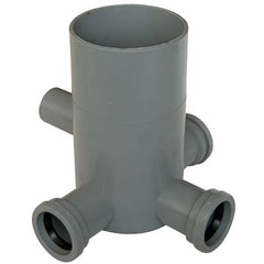 Pozzetto Wc Scarico 3 Ingressi + 1 Uscita 2 Pz