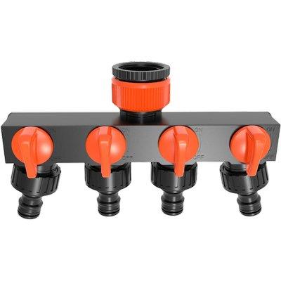 Presa A Rubinetto + 4 Innesti Rapidi Stars 2 Pz