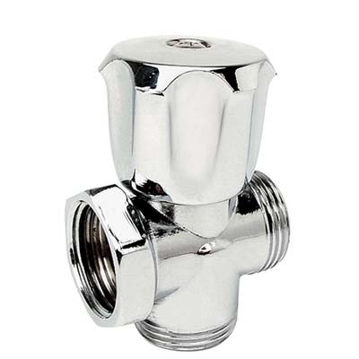 Rubinetto A Vite 3 Vie X Lavatrice 255 Itap 2 Pz