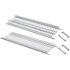 Scolapiatti Scolabicchieri Verniciato Grigio