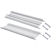 Scolapiatti Scolabicchieri Verniciato Grigio