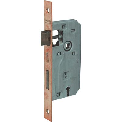 Serratura Patent B.Quadro Bronzato 042P Bonaiti