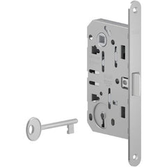 Serratura Patent B.Tondo Cromo Opaco Mediana Agb