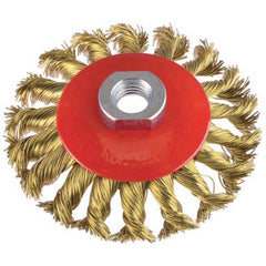 Spazzola Acciaio Ritorto Conica + Filetto Cebo 2 Pz