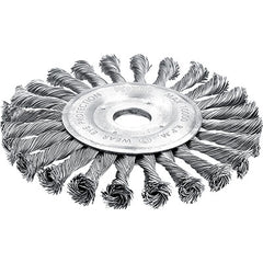 Spazzola Acciaio Ritorto + Foro 7706 Wokin 2 Pz