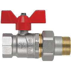 Valvola Sfera Mf Farfalla+Bocchettone Perfecta Fiv 2 Pz