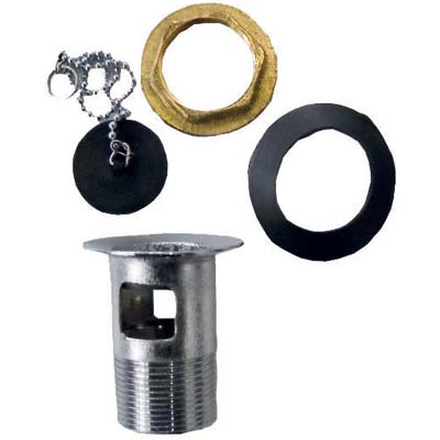 Piletta Scarico Lavabo + Troppo Pieno