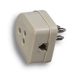 Presa Spina Tripolare + Presa Plug 6/2 Fme
