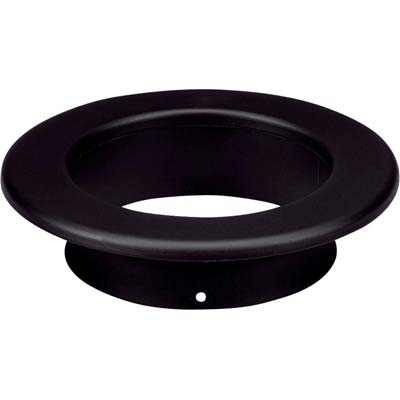 Rosone Legna Plus Light Nero Opaco Save