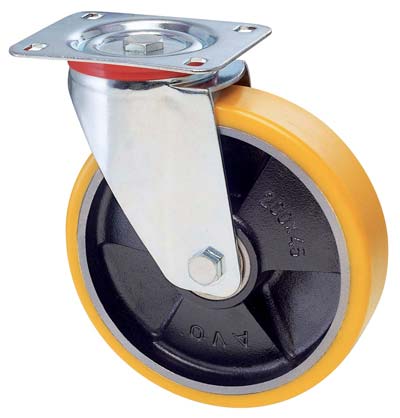 Ruota A Forcella Girevole 22 Avo