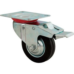 Ruota A Forcella Girevole + Fermo Hand 2 Pz