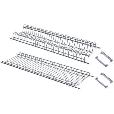 Scolapiatti Scolabicchieri Verniciato Grigio