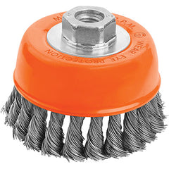 Spazzola Acciaio Ritorto A Tazza + Fil 7701 Wokin 2 Pz