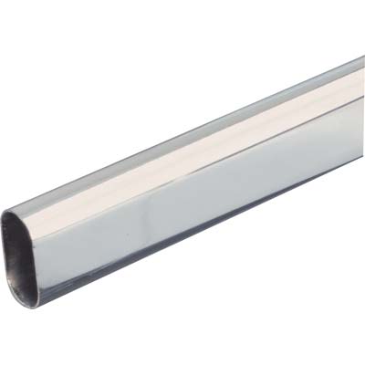 Tubo Armadio Ovale Cromato