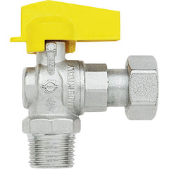 Valvola Sfera Gas A Squadra + Ghiera Futurgas Fiv 2 Pz